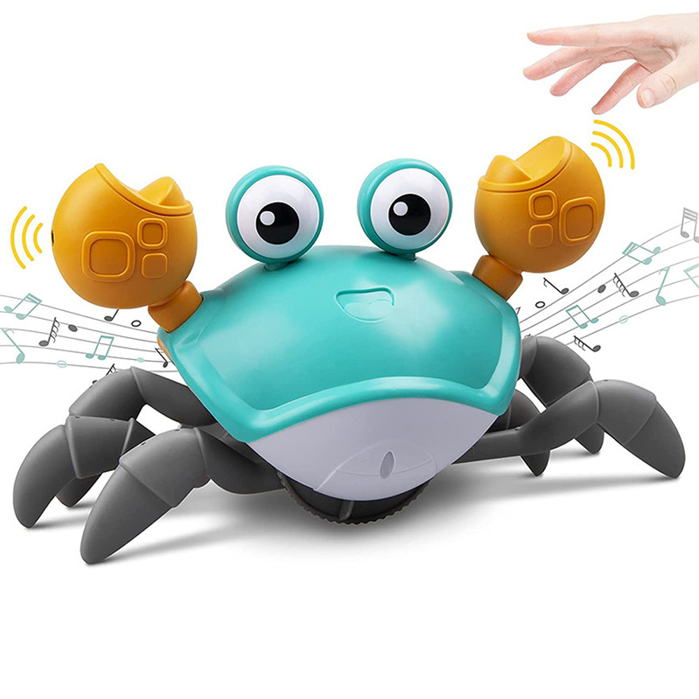 JoyPlus Bébé Jouet de Crabe Rampant Ont de la Musique et des