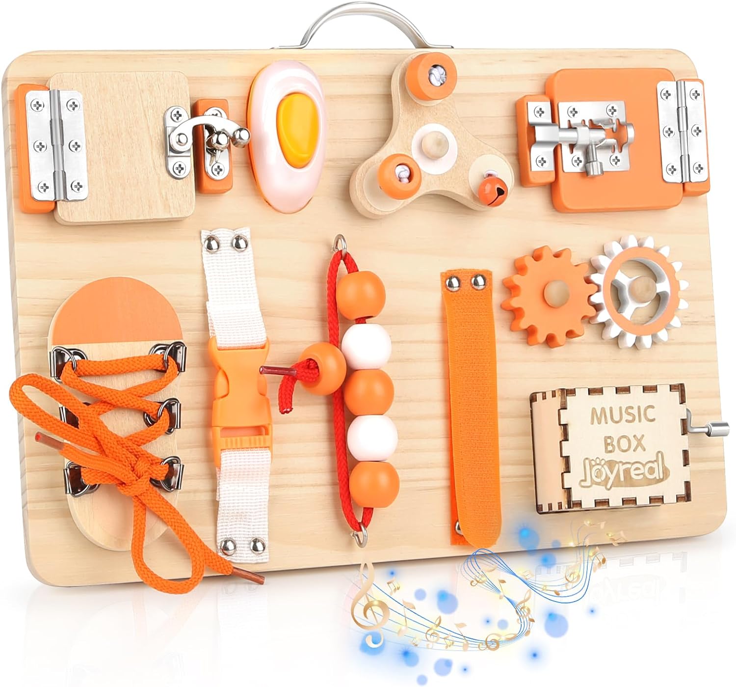 Busy Board Montessori : 9 modèles pour jouer et s'entrainer