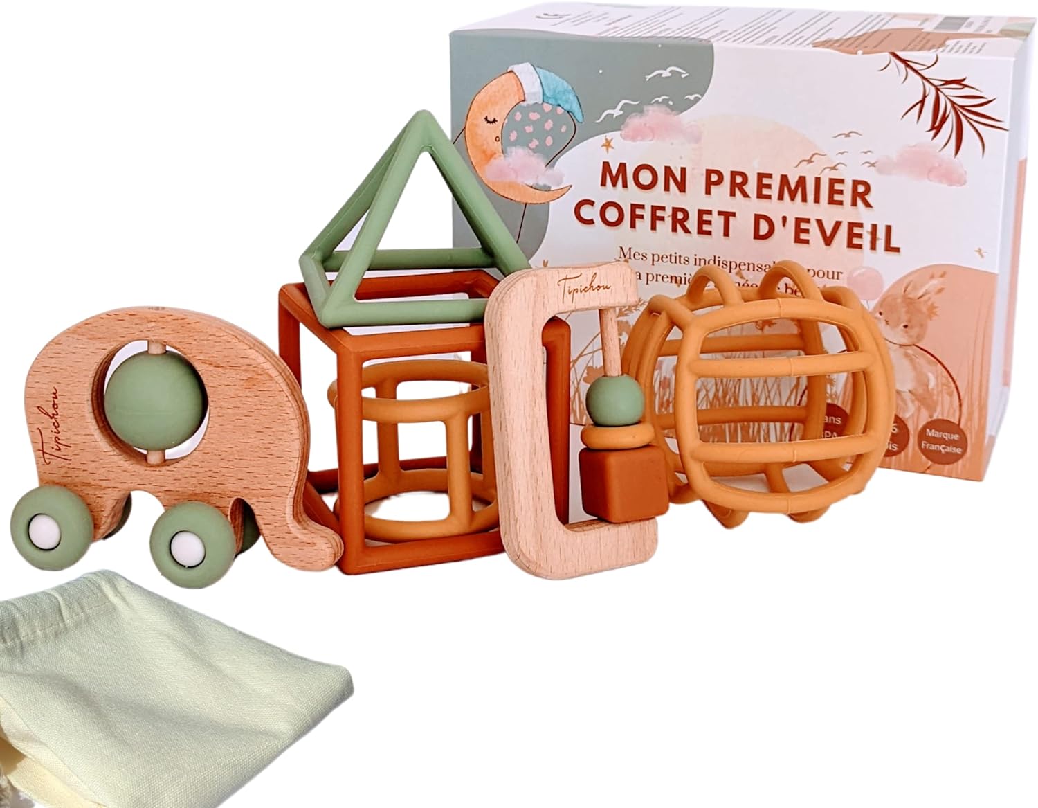 Coffret de naissance mixte jeux Montessori Jouets Montessori