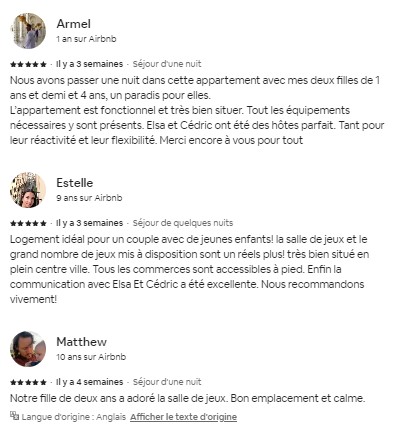 airbnb, au pays des merveilles, vacances, commentaires