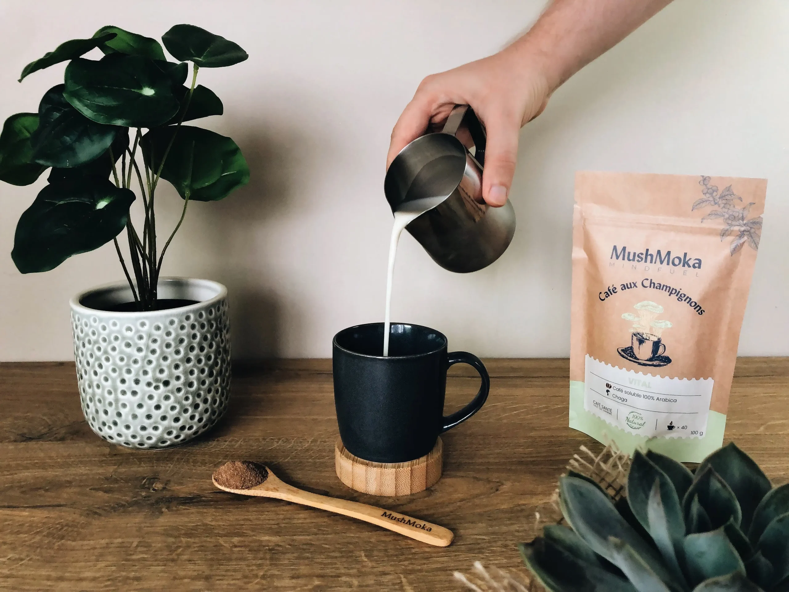 MushMoka - Avantages du café aux champignons