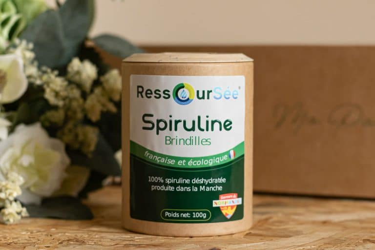 spiruline BIO en paillettes de Normandie