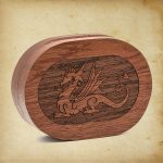 Dragon en bois de sabelli