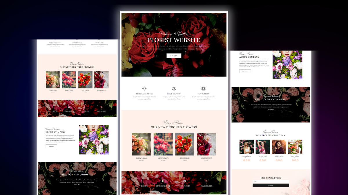 Home Page – Flower Shop