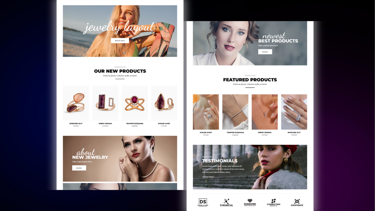 Home Page – Jewelry Shop