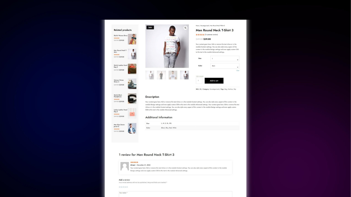 Product Pages – Product Page 33