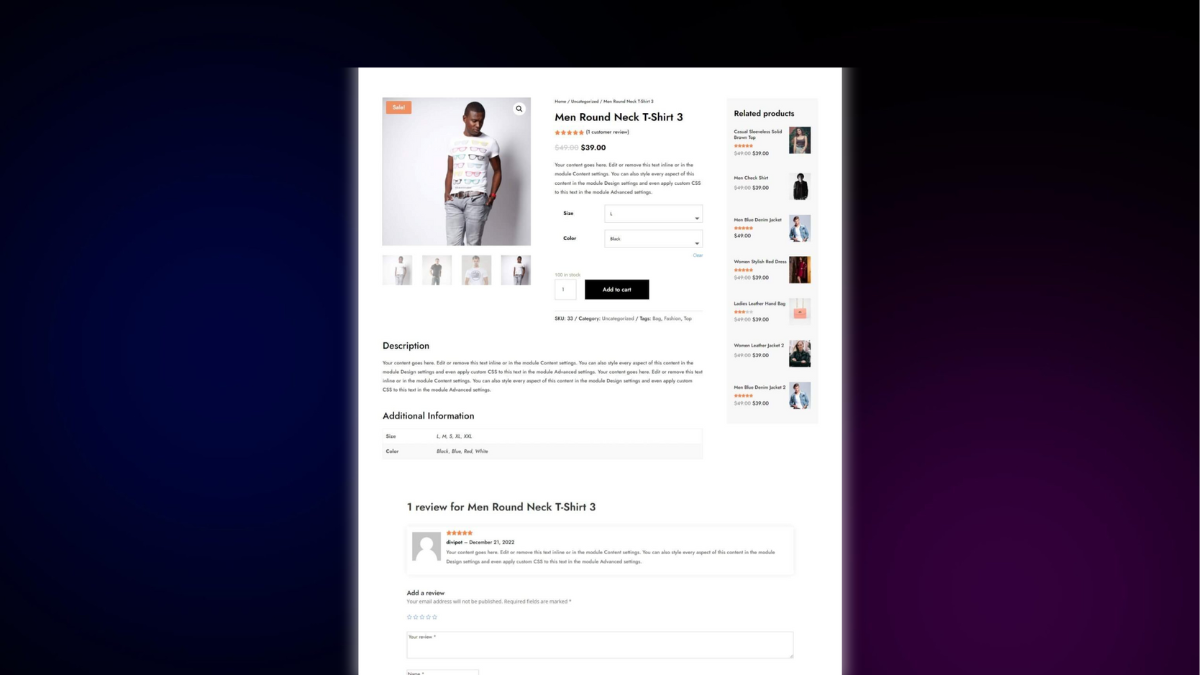 Product Pages – Product Page 34