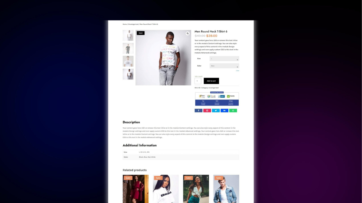 Product Pages – Product Page 39