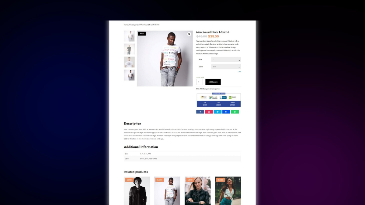 Product Pages – Product Page 40