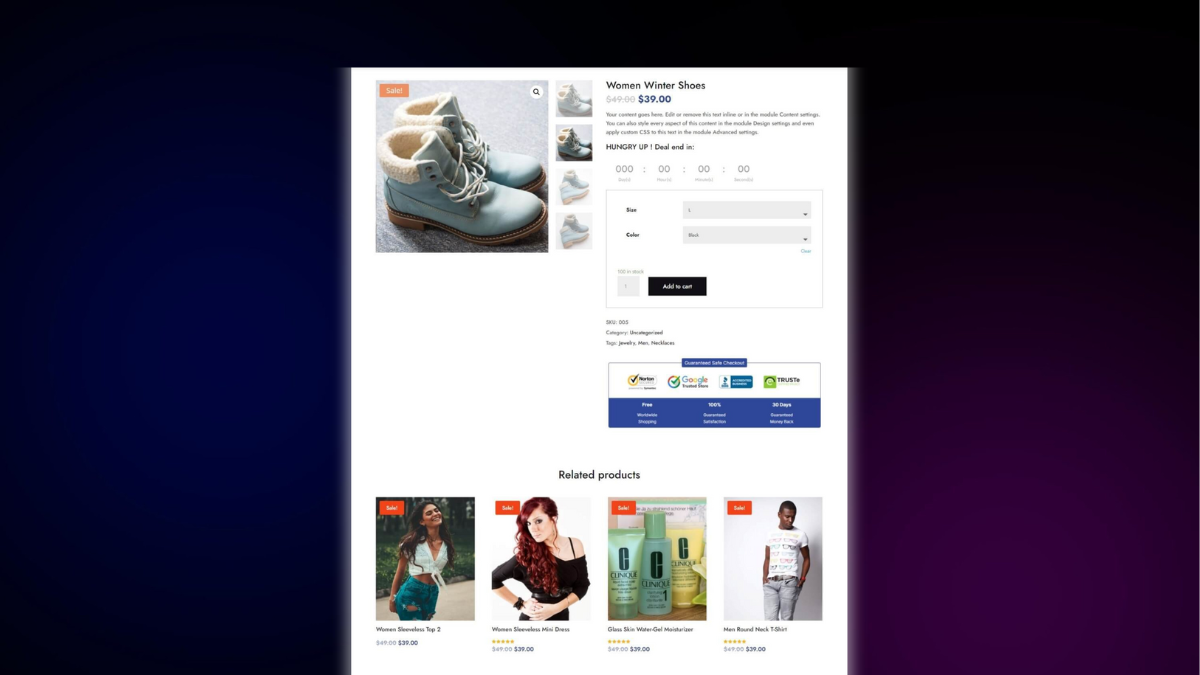 Product Pages – Product Page 5