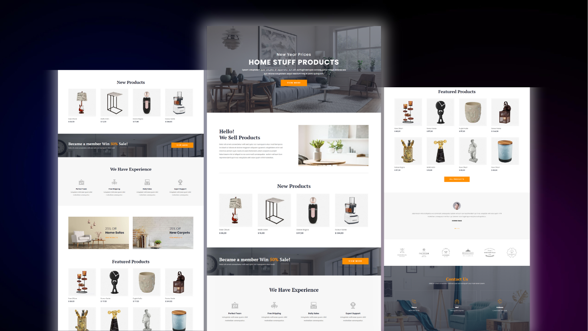 Home Page – Shop 2