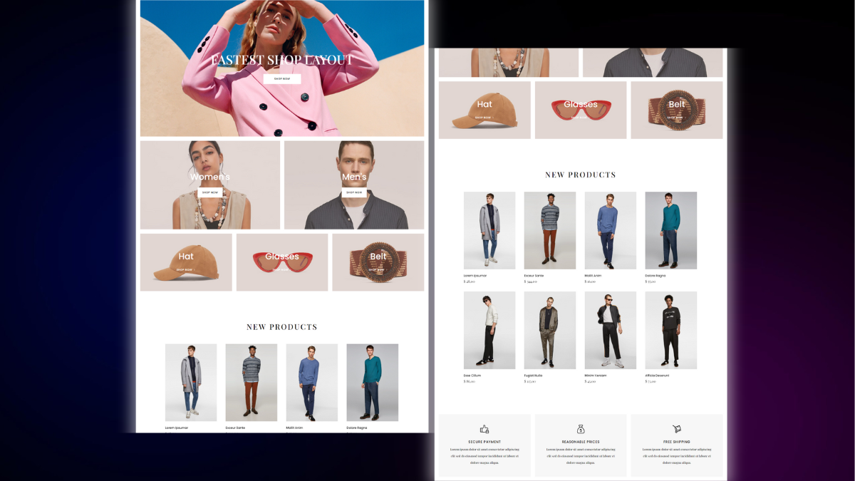 Home Page – Shop