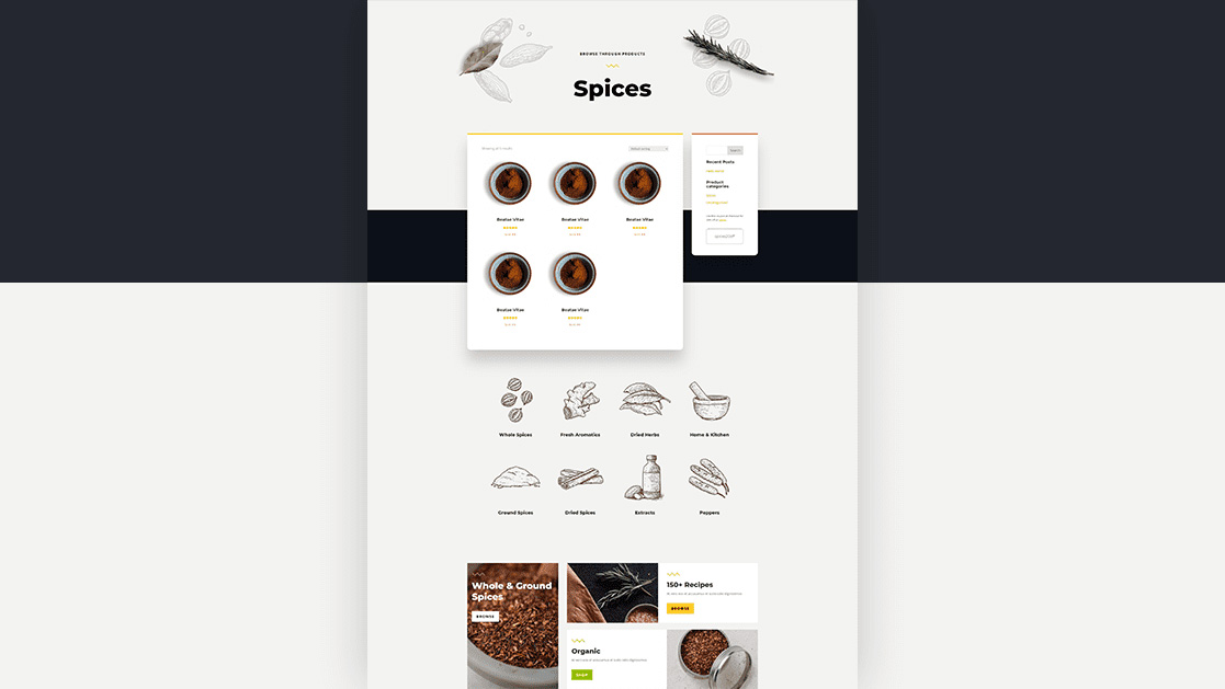 Product Category – Spice Shop