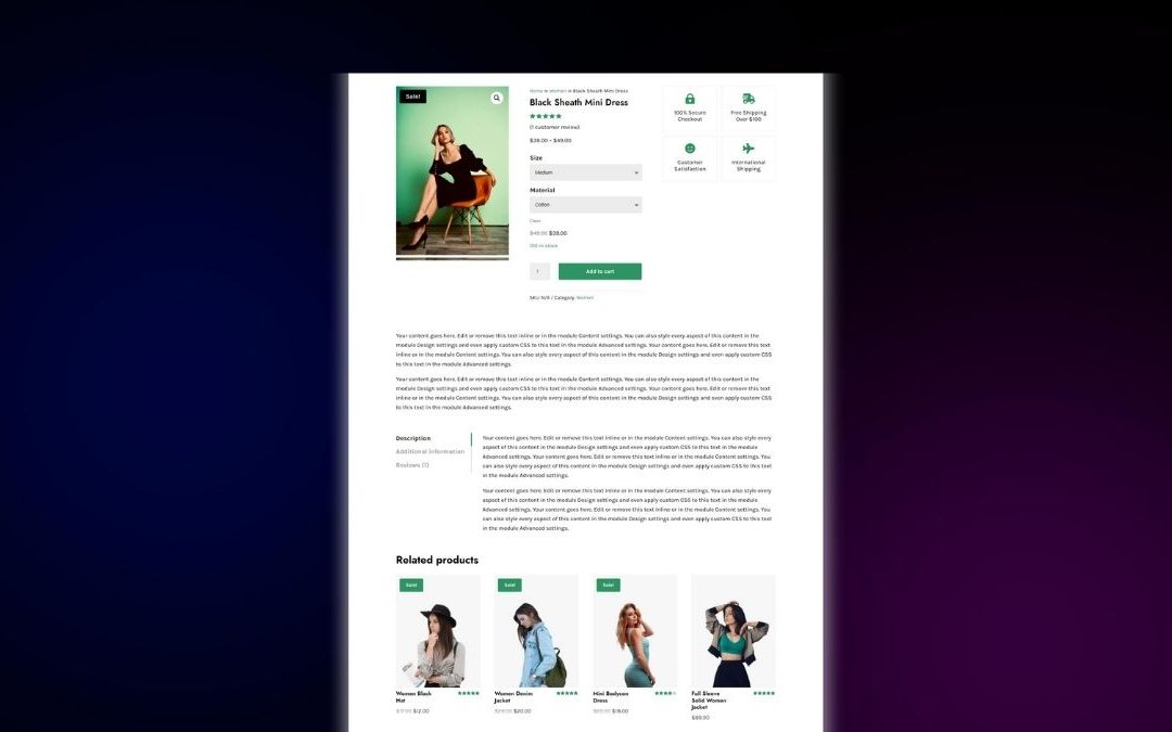 Product Pages – Product Page 104
