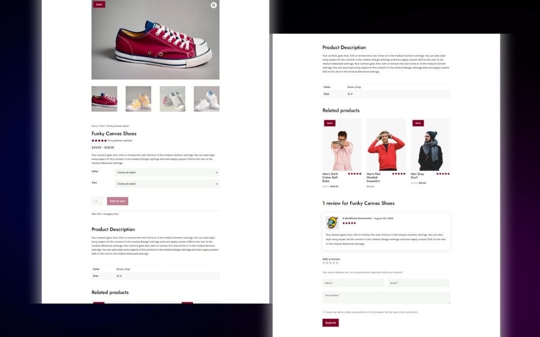 Product Pages – Product Page 108