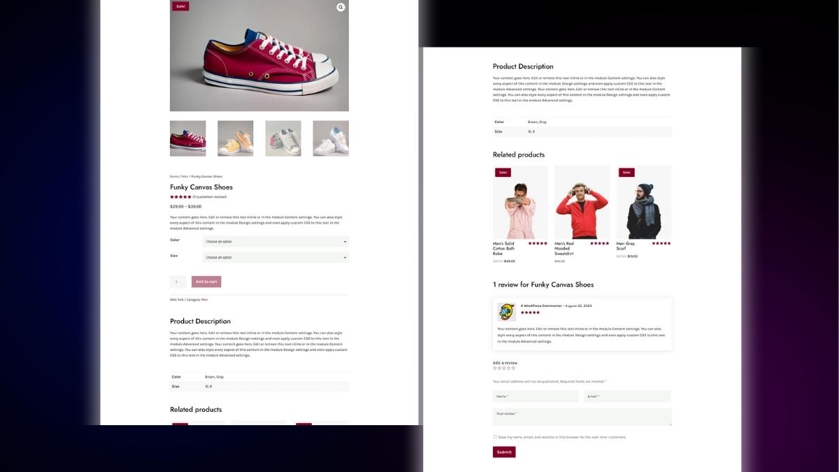 Product Pages – Product Page 108