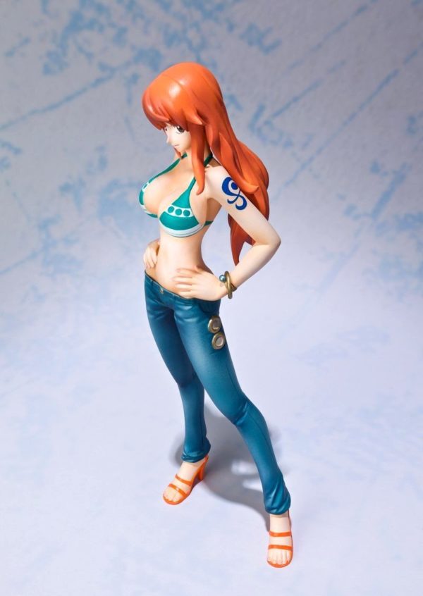 61kD3JZODsL. SL1128 Figurine Nami New World (14Cm) One Piece - Livraison Gratuite !