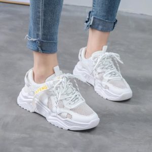 Baskets Colorées 2020 Minute Mode Blanc 36