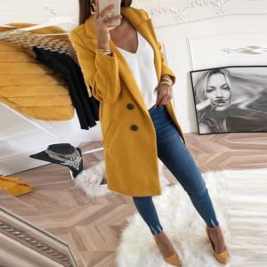 Veste Mi-Saison 2019 Minute Mode Jaune S