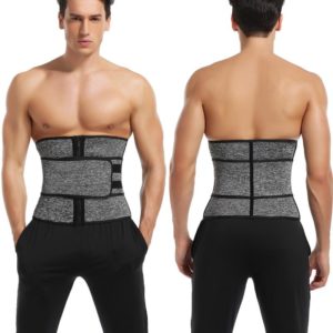 Ceinture Amincissante Pour Homme : De Brûler les Graisses Plus Vite - Gris / S(63-68 cm)