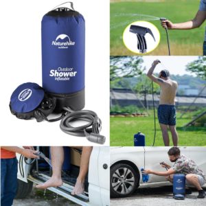 Douche De Camping Et De Voyage: Prenez Une Douche Partout Ou Partout - Bleu