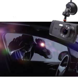 Caméra Enregistreur Vidéo HD Pour Voiture : 1296P HD Dual Lens Avec Enregistrement En Boucle - Sans Caméra Arrière / Sans carte SD