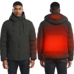 Veste Chauffante Pour Homme : Veste Anti-froid Vous Gardera Au Chaud Tout L'hiver - armée verte / S(43 cm) / Veste Seule