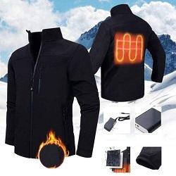 Veste Chauffante Électrique Pour Homme Avec batterie Et chargeur inclus -