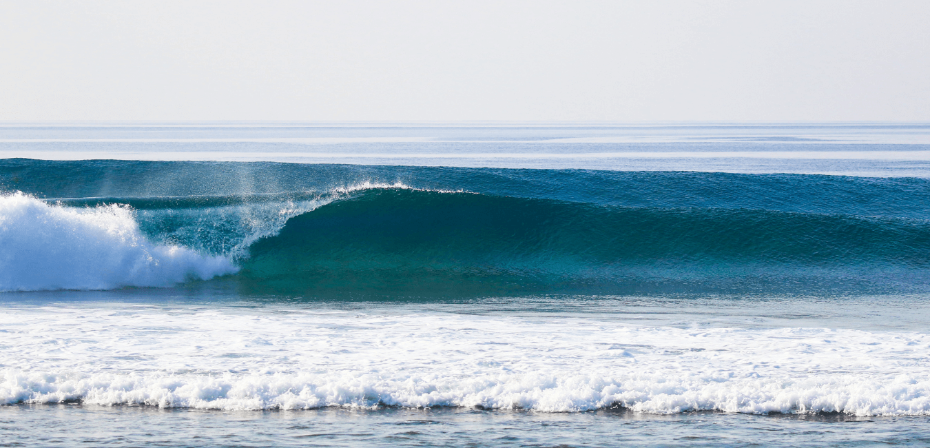 MER GLASSY mer dites glassy, idéale pour le surf