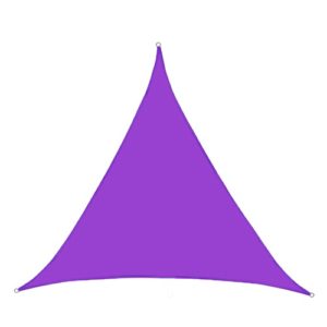 Voile d'ombrage triangulaire violet