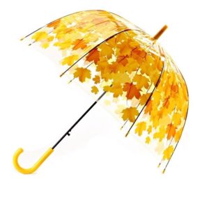 Parapluie transparent femme
