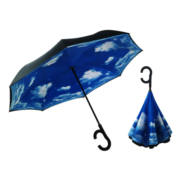 Parapluie inversé nuage