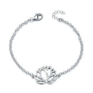 Bracelet Fleur de Lotus Argent Sterling 925 - Royal Lotus