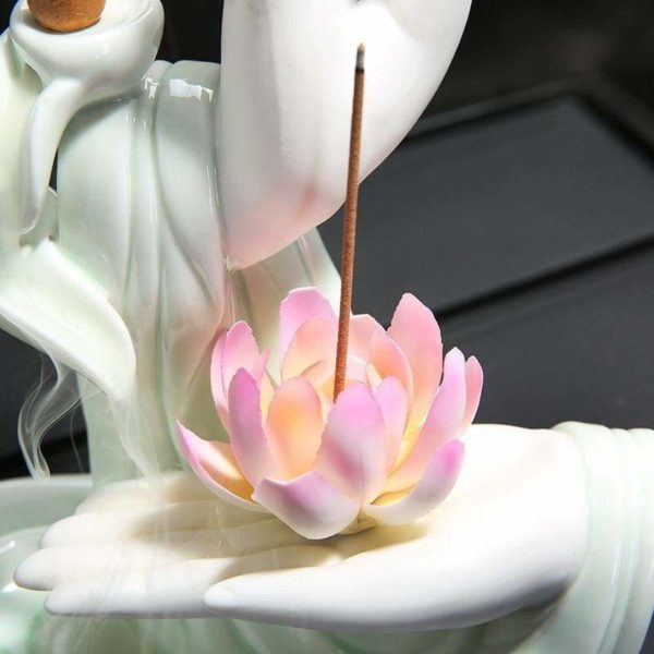 Encensoir Fleur De  Lotus Blanc - Royal Lotus