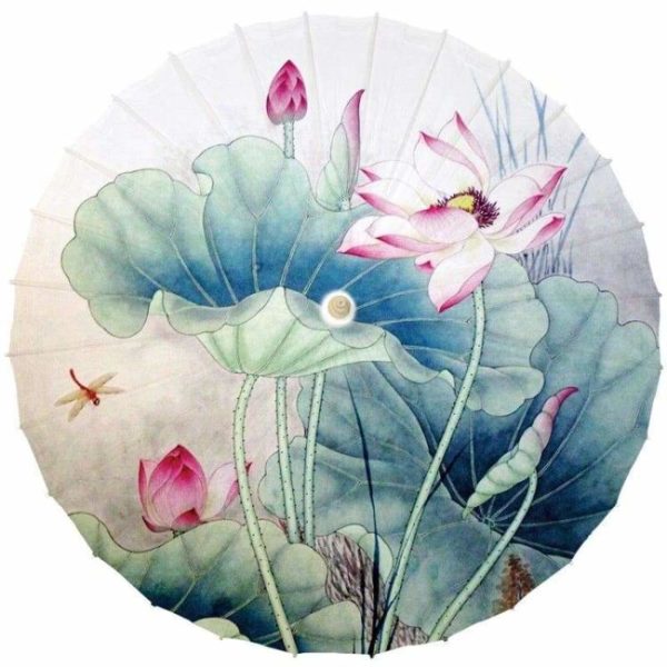 Parapluie Fleur de Lotus Asiatique Etang - Royal Lotus