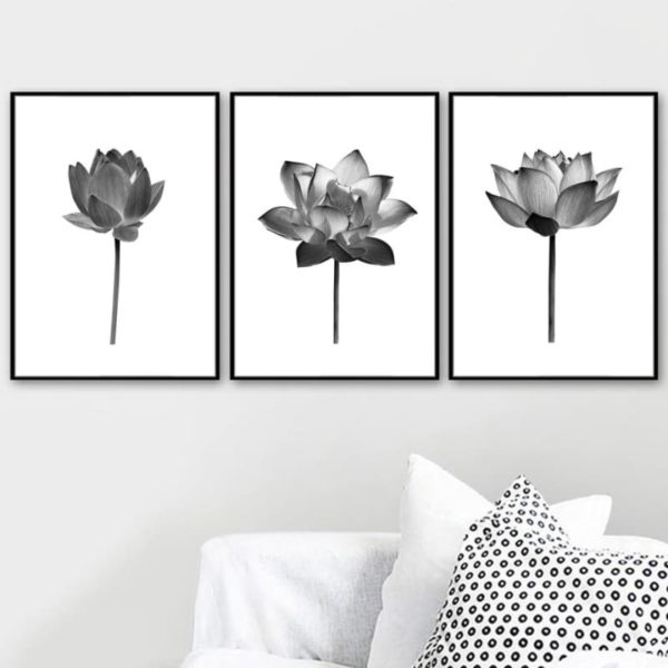 Fleur Lotus mur - Royal Lotus