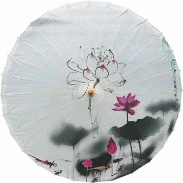 Parapluie Fleur de Lotus Asiatique Zen - Royal Lotus