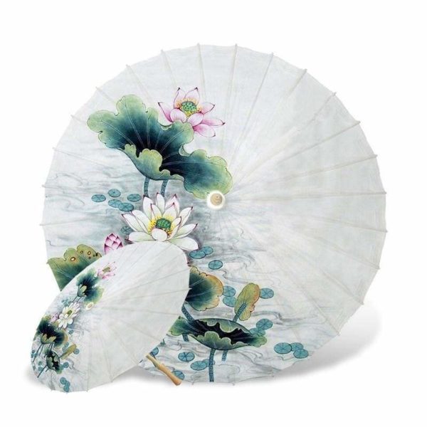 Parapluie Fleur de Lotus Asiatique Nénuphar - Royal Lotus