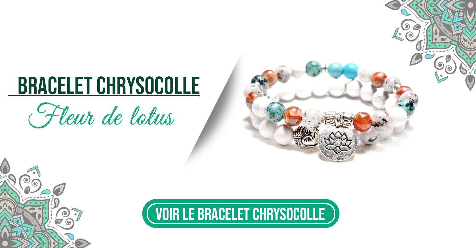 bracelet chrysocolle