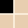 Beige + Beige + Beige + Noir