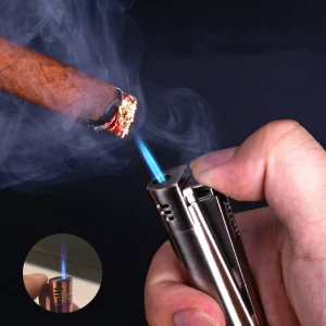 Briquet Clipper Tempête en Métal Cigare 2