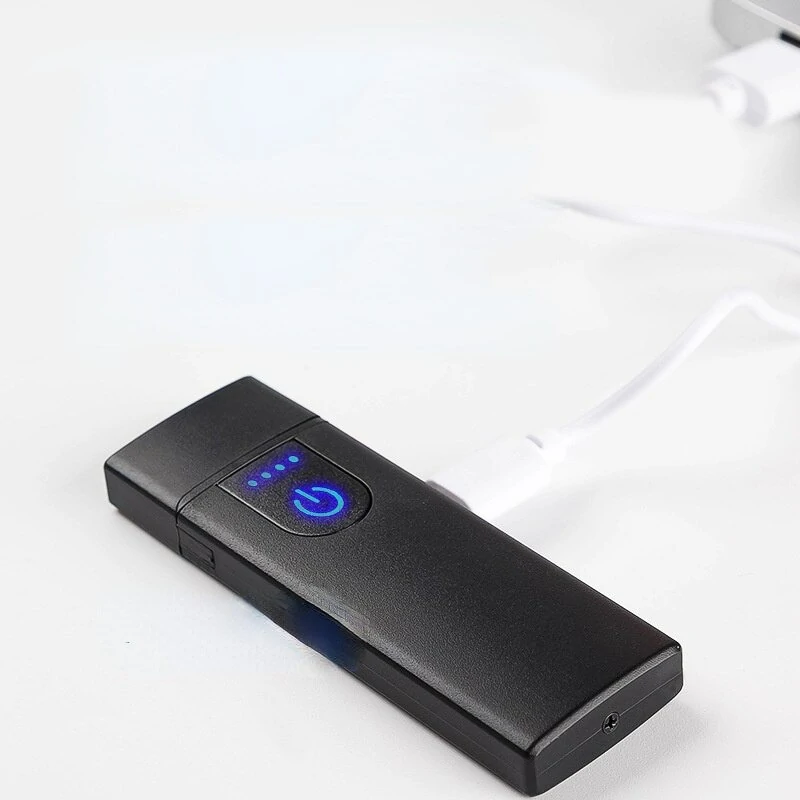 Speedy Solutions - Briquet rechargeable - Électrique - Zwart - Câble USB -  Système de