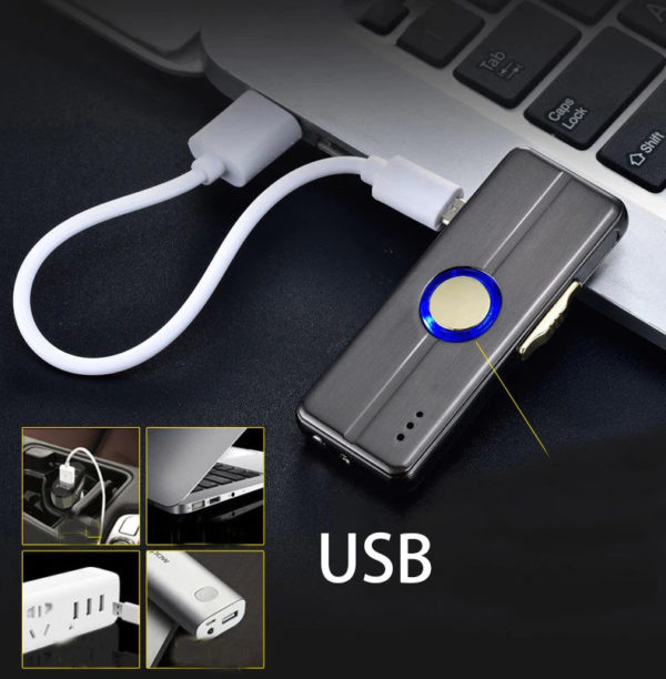 Briquet Électrique USB Musical Recharge