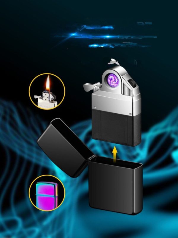 Briquet USB Rotatif Électrique Plasma Flamme