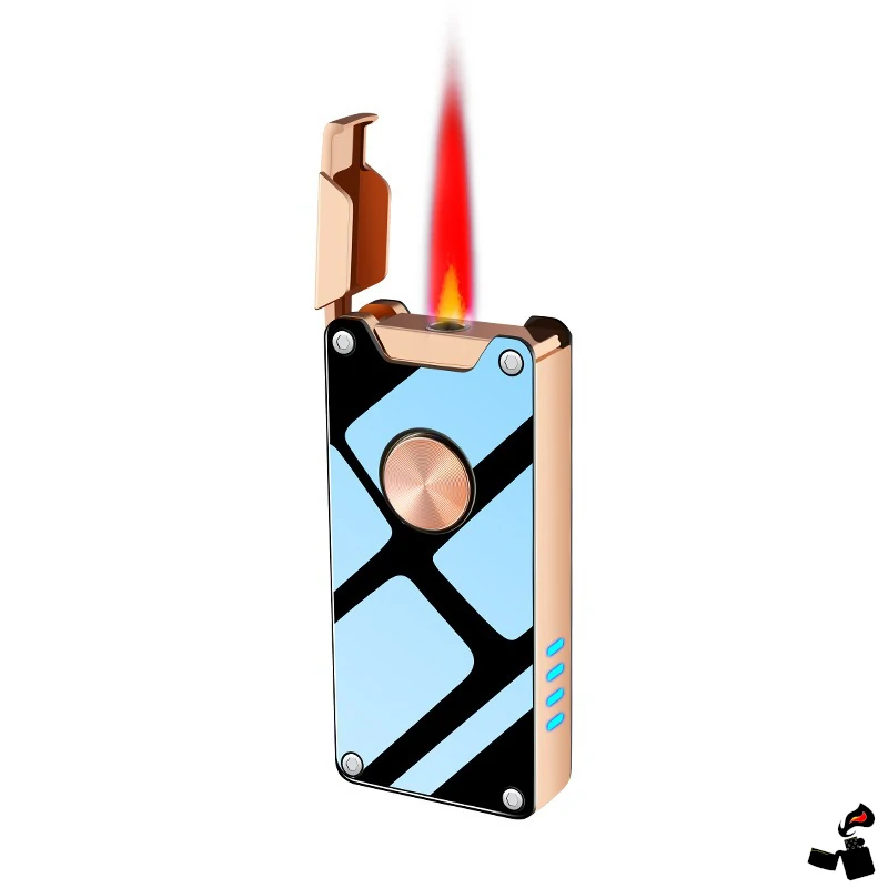 Briquet à gaz : simple flamme, double, triple ou inversée