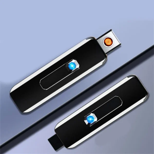 Briquet Silencieux USB Ultra Fin Charge