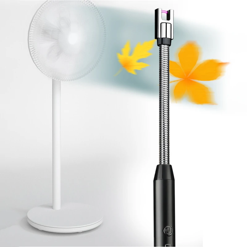 Briquet de bougie électrique, allume-arc rechargeable USB avec affichage de  batterie LED Long flexible 360 coupe-vent pour cuisine Bbq Bougie  cuisinière à gaz Camping, S