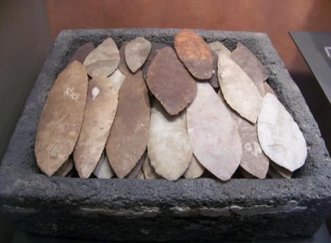 Couteaux sacrificiels d'Amérique du Sud