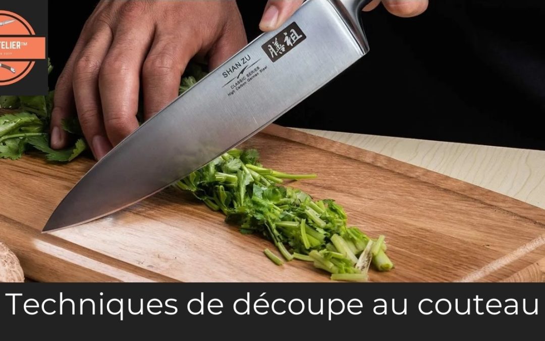 Techniques de découpe au couteau