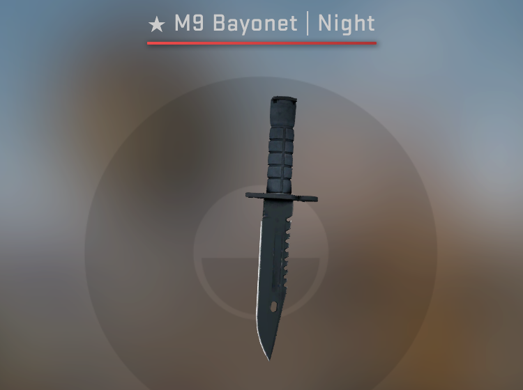7. M9 Bayonet Night - Factory New